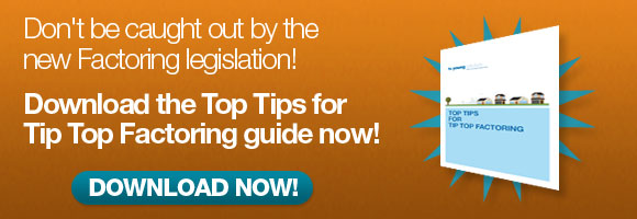 top tips for tip top factoring - large orange